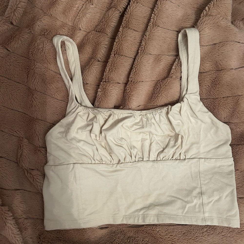 aritzia cream top